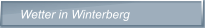 Wetter in Winterberg